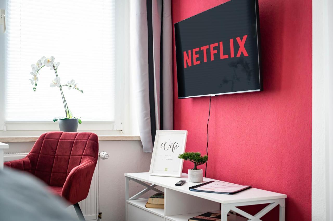 Apartmento Blue Magdeburg - Zentral - Wifi - Netflix Exterior foto