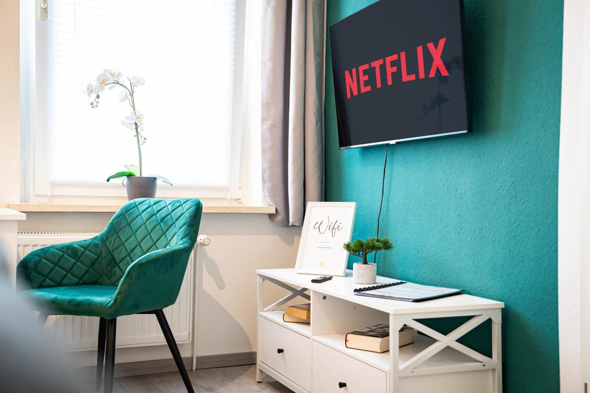Apartmento Blue Magdeburg - Zentral - Wifi - Netflix Exterior foto